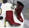 Designerskie buty australijskie buty na wysokim obcasie Martin buty wysokie obcasy jesienne zimowe buty na szczycie wysokiej jakości przyjęcie weselne krótkie buty antypoślizgowe