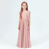 Mädchen Kleider Rosa Lange Blume Für Hochzeiten Prom Prinzessin Elegantes Kleid Frauen Hochzeit Party Erstkommunion Mädchen