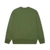 Sweat à capuche pour hommes Sweatshirts automne et hiver vert à manches longues col rond sweats à capuche en pur coton avec lettres broderie panda même style pour hommes et femmes