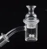 Nuovo XXL 4mm Quartz Banger Nail Cyclone Spinning Carb Cap Terp Pearl Degrees Chiodi banger al quarzo per bong dab rig ZZ