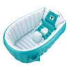 Baignoires Sièges PVC gonflable bébé baignoire Portable infantile né siège de bain baignoires antidérapant piscine pliable baignoire banheiras de 231204