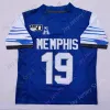 CUSTOM Custom 2020 Memphis Tigers Fußballtrikot NCAA College Kylan Watkins Bryce Huff Joseph Dorceus Darrell Henderson Paxton Lynch