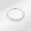 Anéis de banda Coreano S925 Sterling Silver Ring Personalidade Simples Fosco Frisado Rosto Simples Rotativo Anel de Ansiedade Estudante 231218