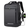 School Bags 17 Inch Business Laptop Backpack Waterproof Notebook For Men School Book Bag Expandable Multifunction USB Charging Man Backpacks 231219