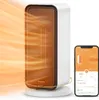 GoveeLife Riscaldatore elettrico intelligente a basso consumo energetico, riscaldatore portatile con termostato, telecomando vocale tramite app, timer 24 ore, oscillazione di 80°, protezione da surriscaldamento e ribaltamento
