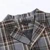 Männer Westen 2023 Herbst/Winter Jugend Mode Schatz Kragen Plaid Einreiher Casual Weste