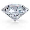 RINYIN pierre précieuse en vrac 2 0ct diamant blanc couleur D VVS1 excellente coupe 3EX Moissanite ronde brillante avec certificat CJ191219221e