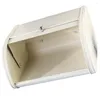 Tallrikar brödbox containerfackhållare för köksbänk vintage järn med lock tenn multifunktion