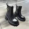 Buty Wygodne buty dla kobiet jesienne zimowe buty zamki błyskawiczne buty platformowe na zewnątrz solidne kolory buty botas mejr 231219