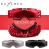 SkyZone Sky04X V2 FPV 고글 스카이 04 DVR OLED 5.8G 48CH 1280X960 FPV RC 드론/비행기 용 헤드 트래커가 포함 된 스테디 뷰 수신기