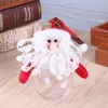 Storage Bottles 3pcs Christmas Candy Jar Empty Round Jars Cartoon Box Container Party Decoration (Santa Snowman Elk)