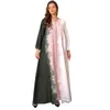 Vêtements ethniques Moyen-Orient Costume marocain islamique Dingzhu Brodé Musulman Robe de mode de luxe Dubai Saudi Tie Dyed Diamond Robe