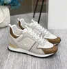 Kör bort sneakers designer kvinnor män mesh abloh retro sneaker plattform kalv läder casual skor snörning löpare utomhus tränare sko