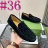 40Modell Schwarz Blau Männer Casual Schuhe Luxus Marke 2023 Herren Designer Loafer Mokassins Atmungsaktive Slip auf Schwarz Driving Schuhe für Männer