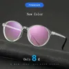 Mode Sonnenbrillenrahmen YIMARUILI Ultraleichte Legierung TR90 Myopie Gläser Retro Runde Optische Rezept Brillen Rahmen Männer Und Frauen H3050 231218