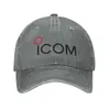 Ball Caps ICOM INC LOGO Modna jakość dżinsowej czapki z dzianinową czapką baseball