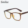 Sunglasses Frames Transparent Women's Glasses Fashion Square Eyeglasses Clear Lens Retro Optical Ladies Purple Eyewear