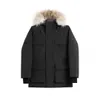 Projektant męski w dół parkas zimowy płaszcz grube ciepłe kurtki krutki robocze kurtka na zewnątrz zagęszczona moda utrzymywania para na żywo wysokiej jakości