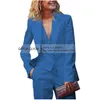 Trajes de mujer Blazer Pantalones Traje de negocios Slim Fit Chaqueta de 3 piezas Fiesta Traje de dama Blazer Chaleco Esmoquin 231219