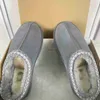 مصمم أحذية أستراليا Women Winter Booties Tasman Fur Slides Mini Boot Boot Platform Boots Suede Wool Comfor