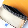 Mens Wallet Classic Card Holder Designer Men Leather Wallet Mini Coin Purse Luxury Letter Bank Cardholder Business Styel With Box