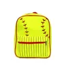 バックパックイエロー野球ソフトボールバックパックスタイルアウトドアチルドレンズ小学校屋外バッグボーイガールギフト