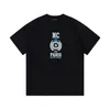 24SS Printemps Été Europe Paris Skateboard Blé Oreilles Couronne Imprimer Tee Mode Hommes À Manches Courtes Tshirt Femmes Vêtements Casual Coton Designer T-shirts 1219