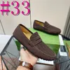 40Modell Schwarz Blau Männer Casual Schuhe Luxus Marke 2023 Herren Designer Loafer Mokassins Atmungsaktive Slip auf Schwarz Driving Schuhe für Männer