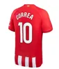23 24 Memphis 축구 유니폼 2023 M. Llorente Correa Camiseta Football Shirts Kids Griezmann R. De Paul Carrasco 120 주년 기념 Atletico Madrids Joao Felix