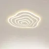 天井照明ノルディックミニマリストのリビングダイニングルームのための波形波形寝室の子供用勉強通路照明器具の家の装飾
