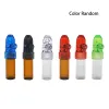 1 Satz 4 Bullet Snuff Snorter Bottle mit Pulverlöffel im Trichter Sniffer Snorter Dispenser Bullet Smoking Pipe Zubehör 12 LL