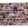 5-8 mm naturalny różowy opal Moonstone kolorowy fluorytowy kamień nieregularne koraliki dystansowe do biżuterii produkującej bransoletę DIY