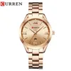 Curren Gold Watch Women Watches Ladies 9007 Steel Women 's Bracelet Watches 여성 시계 reelogio feminino montre femme cx20072308m