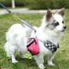 Abbigliamento per cani Custodia per animali domestici Borsa da addestramento multifunzione portatile Dispenser per cacca da viaggio all'aperto Accessori durevoli