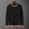 24SS Europe New Men's Sweater Women's 100 Cotton Hoodie Custom Pattern Fashion Logo Atmosphere Loose varm topp 1216FY00025