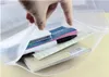 Filing Supplies QSHOIC 12PCS A4 A5 A6 B5 plastic file folder File Folder transparent wholesale Product document 231219