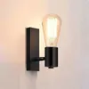 Wandlamp ijzerlicht retro gemonteerd bedgebied woonkamer sconce decoratie -items