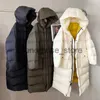 Damen-Daunenparkas Janveny Fashion Thick Puffer Coat Frauen Oversize Winter Weiße Ente Daunenjacke Damen Puffy Warm Snow Parkas Female Outwear J231219