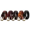 Men's Belt Faux Leather Braided Woven Korean Style Casual All-matching Simple Fashionable Tide Belts 5 Colors C190408012954