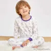 Pajamas Boys Girls Pajamas New Autumn Long Sleeved Children's Clothing Sleepwear Cotton Pyjamas Sets For Kids 2 4 5 6 8 12 14 Years