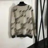 Kobiety Knitwear Projektantki Odzież Panie Wysokiej jakości jesienne sweter Sweter Moda długa dziewczyna rękaw