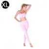 Yoga kläder sexiga Camisole Sports Set Women Fitness Clothing Woman Gym Leggings POLLED Push Up Strappy Bra Suits