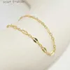 Cavigliere Bracciale a catena in oro 14 carati Gioielli fatti a mano Boho Braccialetti con ciondoli Cavigliere vintage per le donne Regalo da damigella d'onore Gioielli da donnaL231219