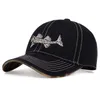 Pople Fish Bone Rose broderie Dragon chinois Patché Tactical Baseball Hat Mode et loisirs Hip Hop Chatte de Hip Hop Men et femme Papé Papé Sunshade Outdoor Sunshade