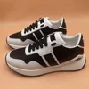 5A D Men's High-end G Casual Shoes Cowhide Splicing Men's Casual Sports Shoes Fashion Elastic Sports Shoes A Ir for Ces