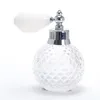 Bouteilles de stockage 100ml Vintage Crystal Parfum Bouteille Vaporisateur Atomiseur Rechargeable Verre Lady Cadeau