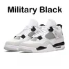 Chaussures de basket-ball Jumpman 4 4s Pine Green Military Black Midnight Navy Blanc Oreo Fire Red Black Canvas Violet Ore Red Thunder Sail hommes femmes baskets de sport