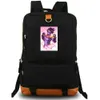 نجم Platinum backpack Jojo Bizarre Adventure Daypack Portable School Bag Backsack Print Rucksack Leisure Schoolbag Back Pack