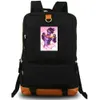 Star Platinum mochila Jojo Bizarre Adventure daypack Bolsa escolar portátil Anime packsack Mochila impressa Mochila de lazer Mochila para laptop pacote de dia