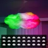 Dekorative Objekte Figuren Fernbedienung mit Bluetooth-kompatibler LED RGB USB Smart Clouds Nachtlampe Einfache Installation für Partyzubehör 231218